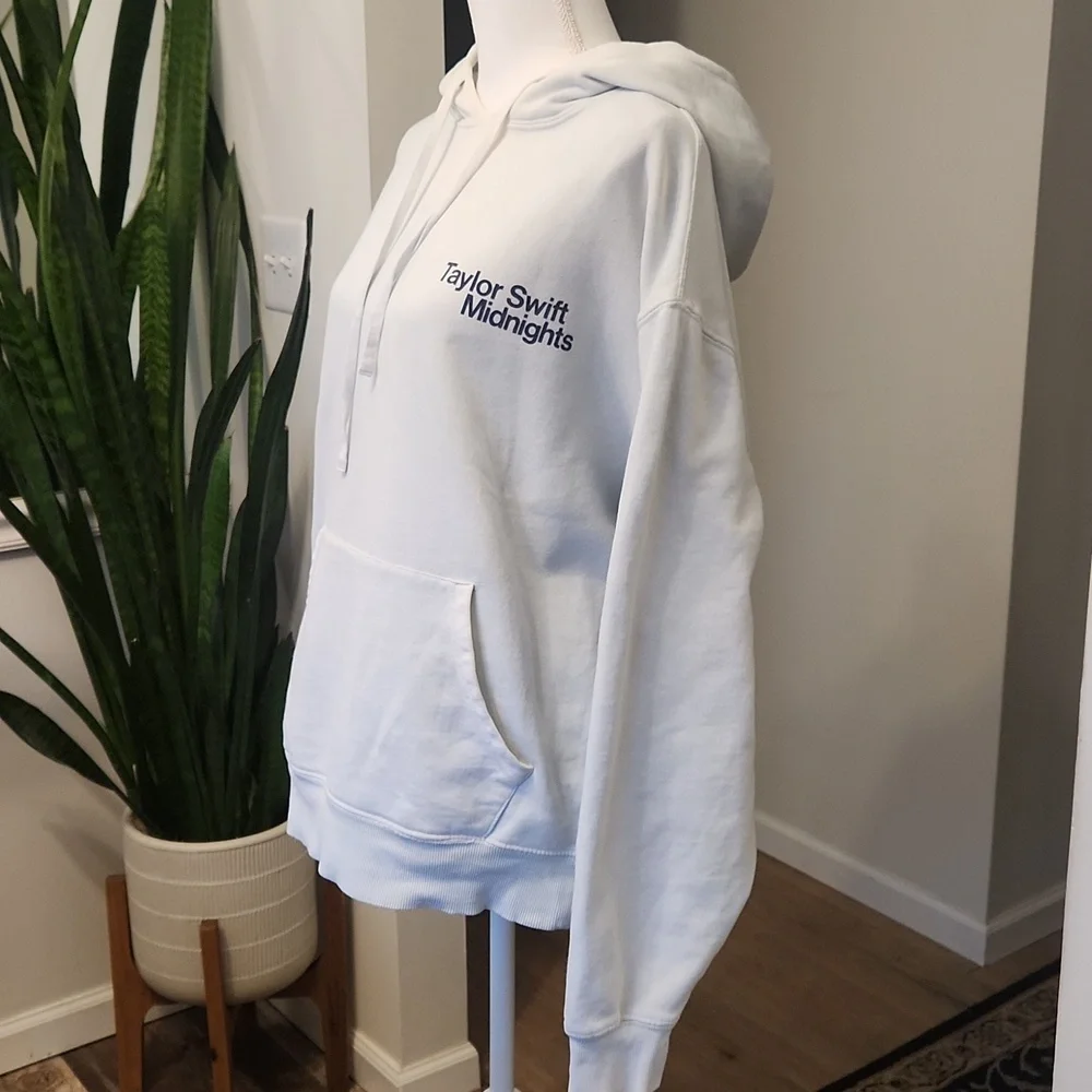 Taylor Swift Midnights Blue Hoodie Oversized M - Picture 2 of 16